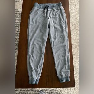Lululemon Modern Jogger Sterling Silver Lake Mesh Track Pants - Size 6